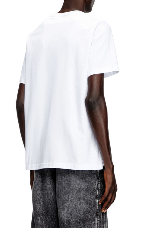 Diesel ® Metallic Oval D Logo T-shirt