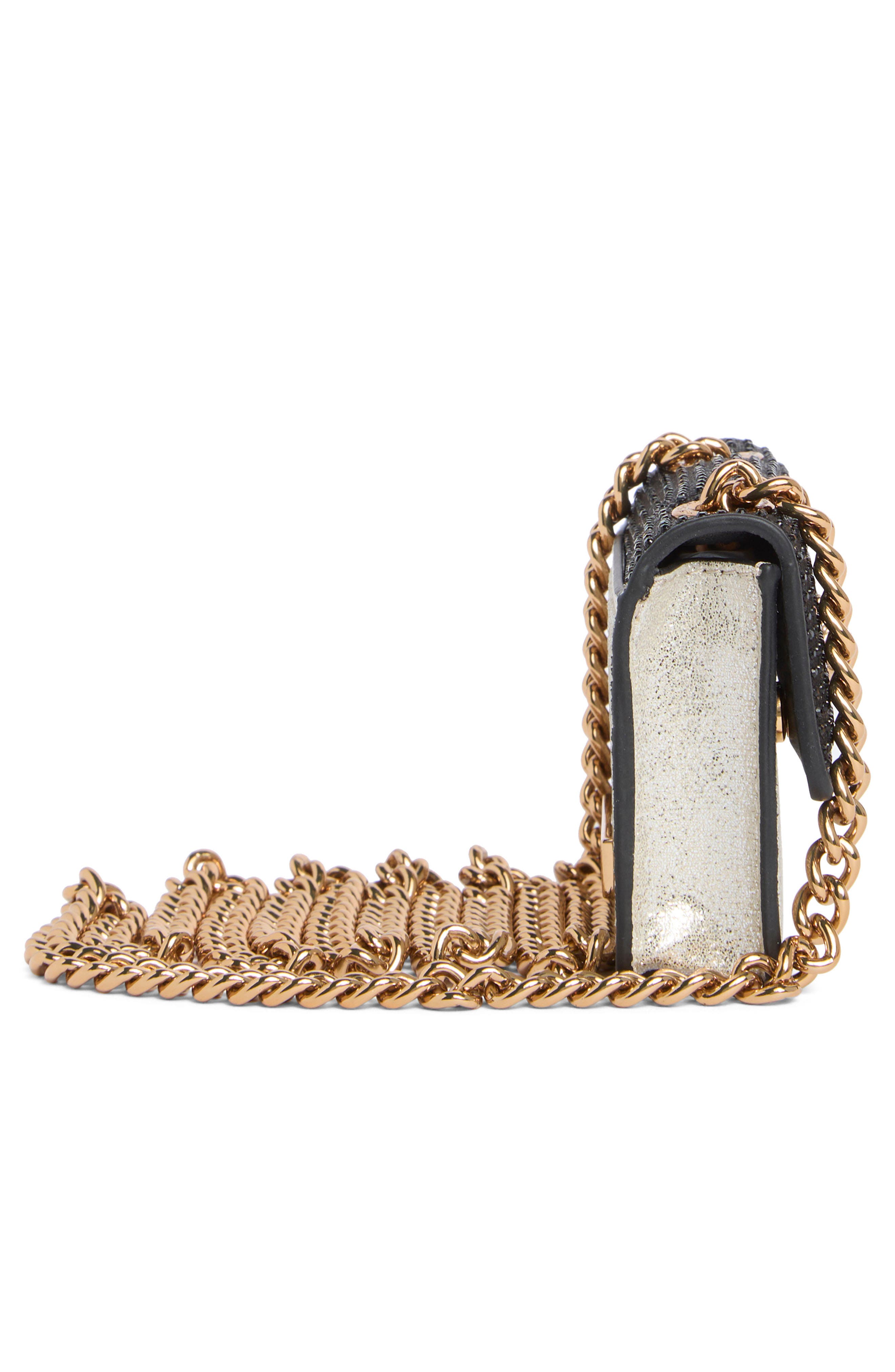 Kurt Geiger London Micro Kensington Crossbody Bag, Alternate, color, Black