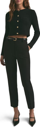 Favorite Daughter The Quinn Crop Rib Cardigan | Nordstrom
