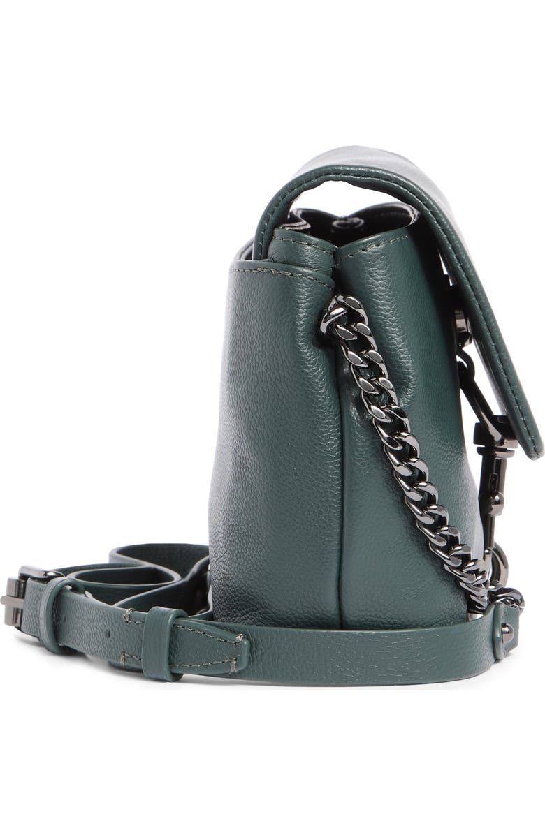 Rebecca Minkoff Flap Leather Crossbody Bag, Alternate, color,