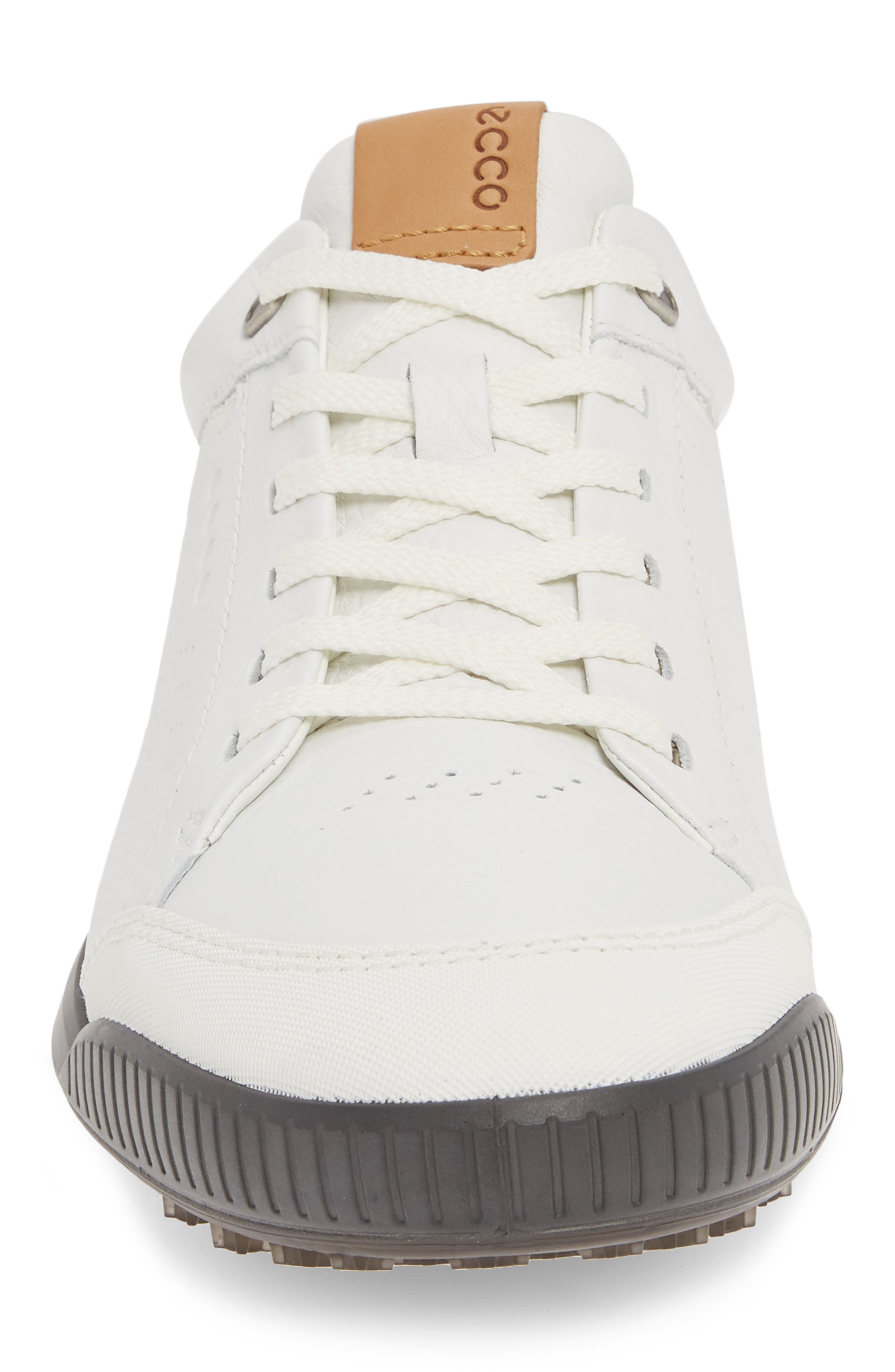 Street Retro LX Golf Shoe, Alternate, color, WHITE LEATHER