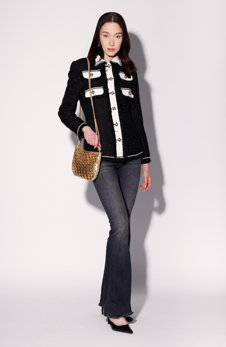 Walter Baker Dylan Jacket, Alternate, color, Heiress Tweed