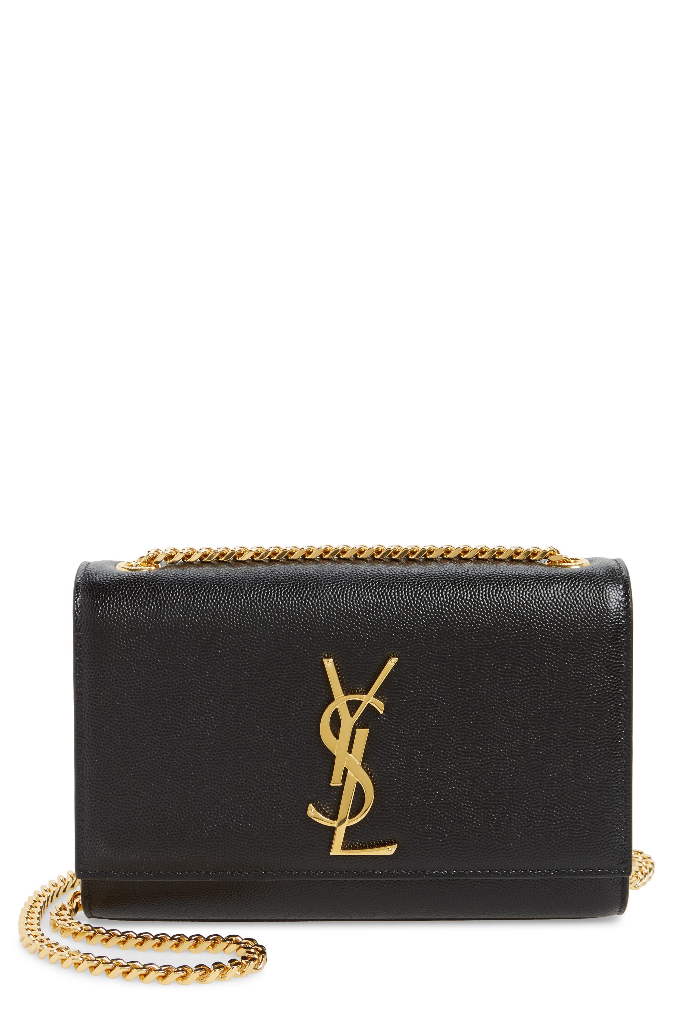 Saint Laurent Small Kate Chain Crossbody Bag, Main, color, 