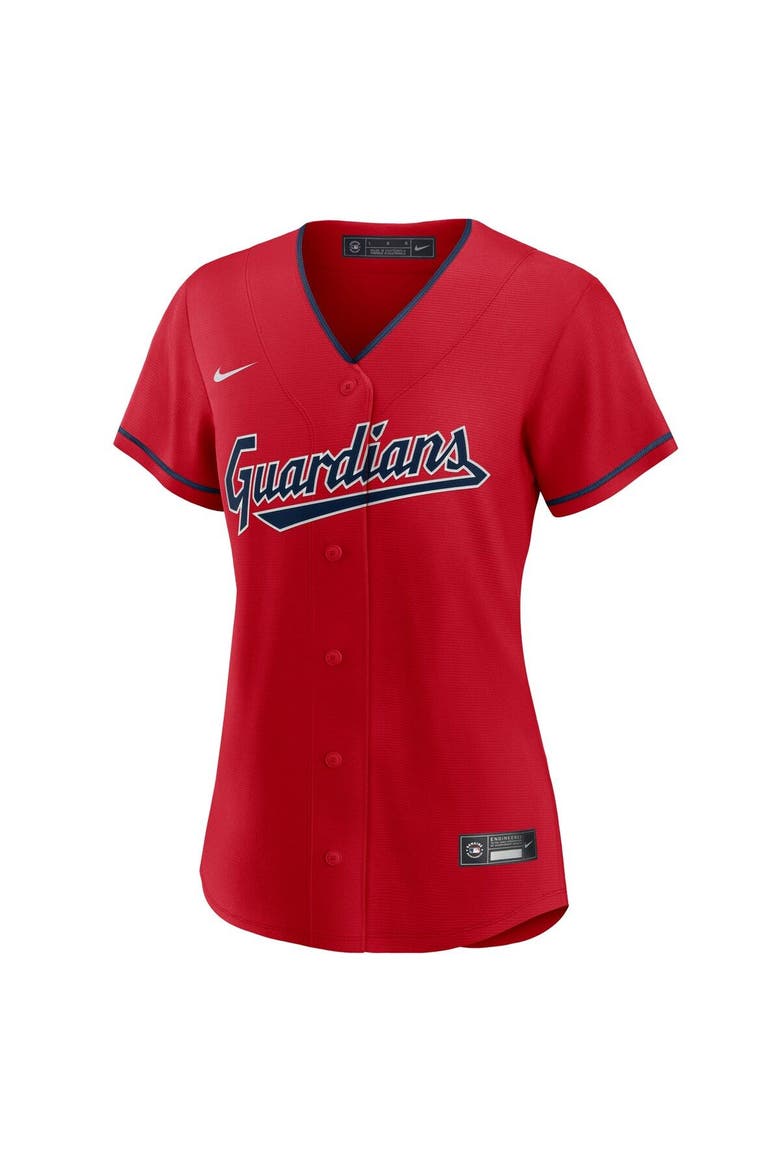 Women's Nike Red Cleveland Guardians Alternate Replica Team Jersey, Alternate, color, Red