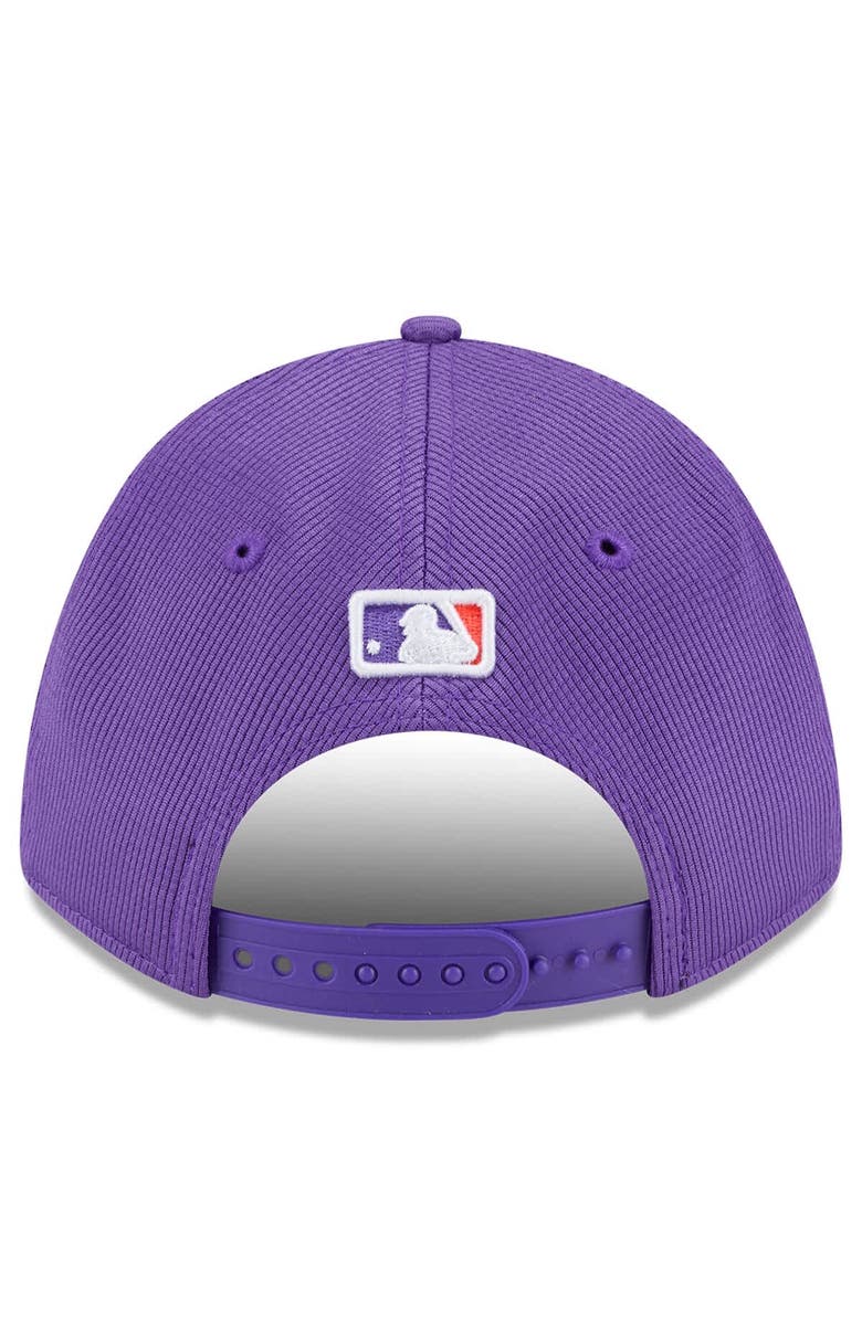 New Era Men's New Era Purple Colorado Rockies 2025 City Connect Batting Practice 9FORTY Adjustable Hat, Alternate, color, Purple