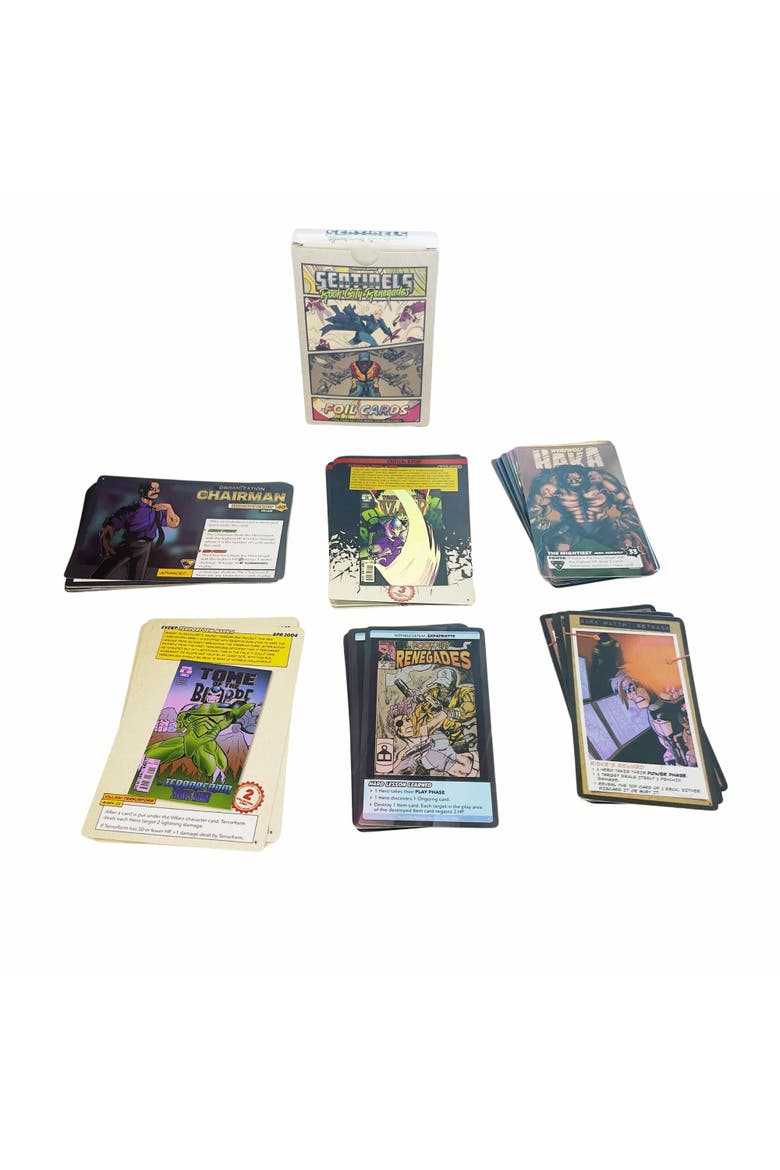 Sentinels Of The Multiverse Definitive Edition Rook City Renegades, Alternate, color, Multicolored