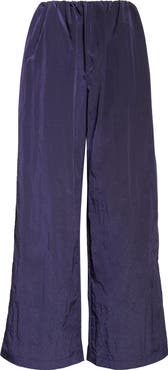 STAUD Flo Crinkled Nylon Pants