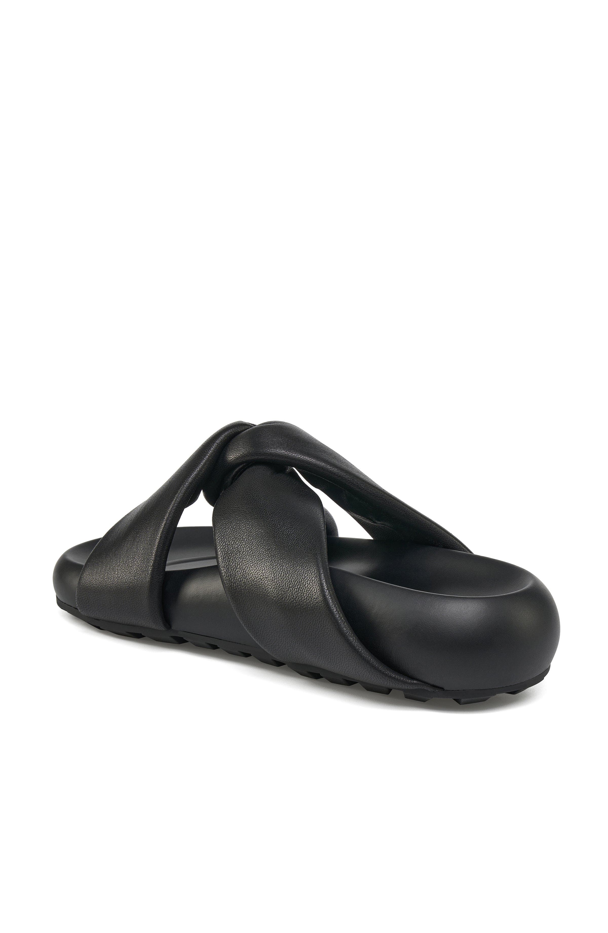 JSlides Calista Sandal, Main, color, BLACK