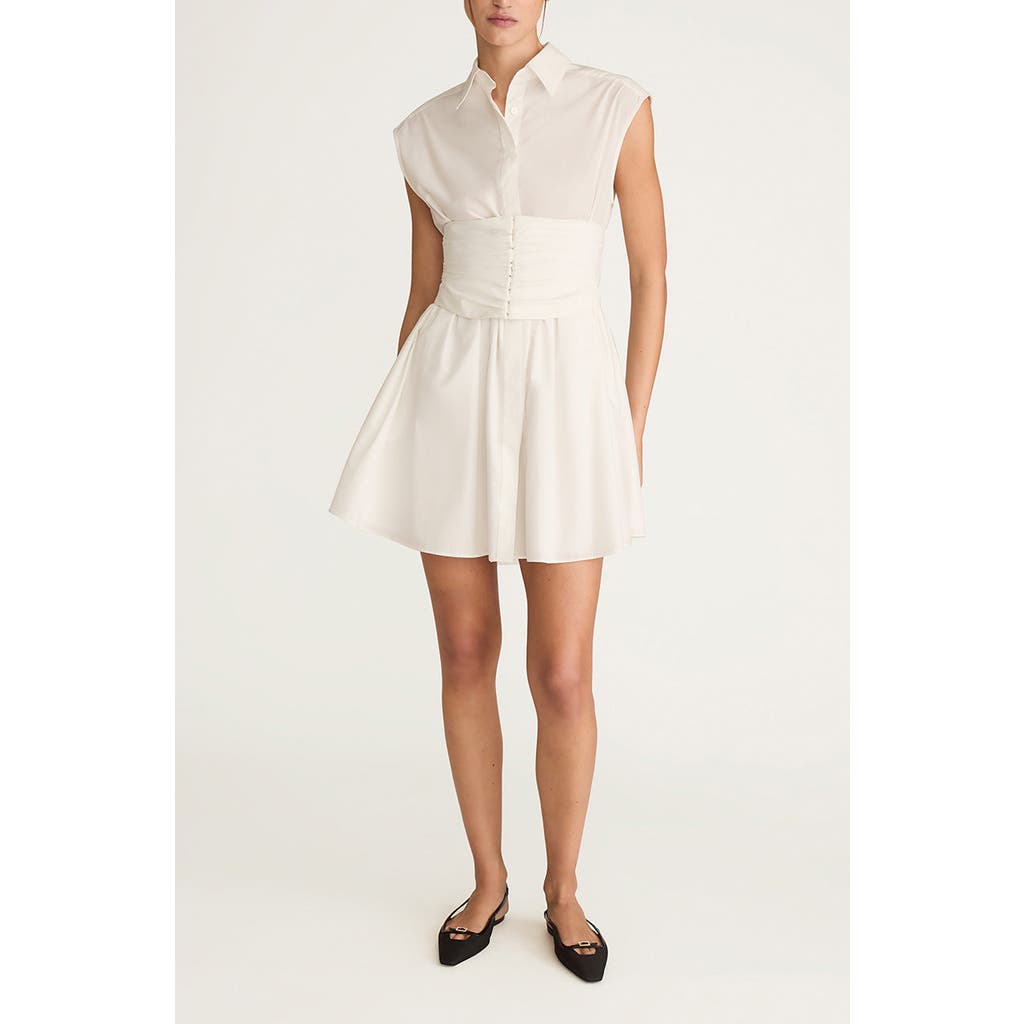 REBECCA TAYLOR REBECCA TAYLOR CORSETED MINI DRESS