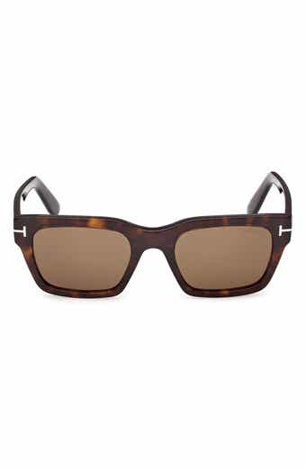 TOM FORD 55mm Square Sunglasses