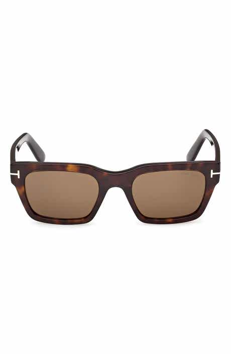 TOM FORD 55mm Square Sunglasses