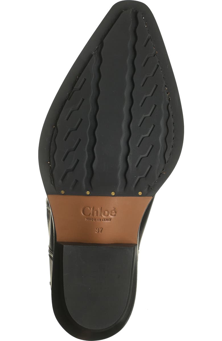 Chloé Nellie Western Boot, Alternate, color, Black