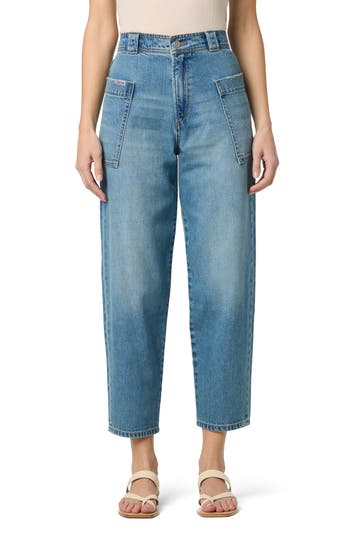 JOE'S JOE'S PATCH POCKET ANKLE BARREL LEG JEANS