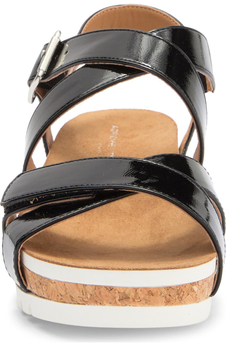 Adrienne Vittadini June Platform Wedge Sandal, Alternate, color,