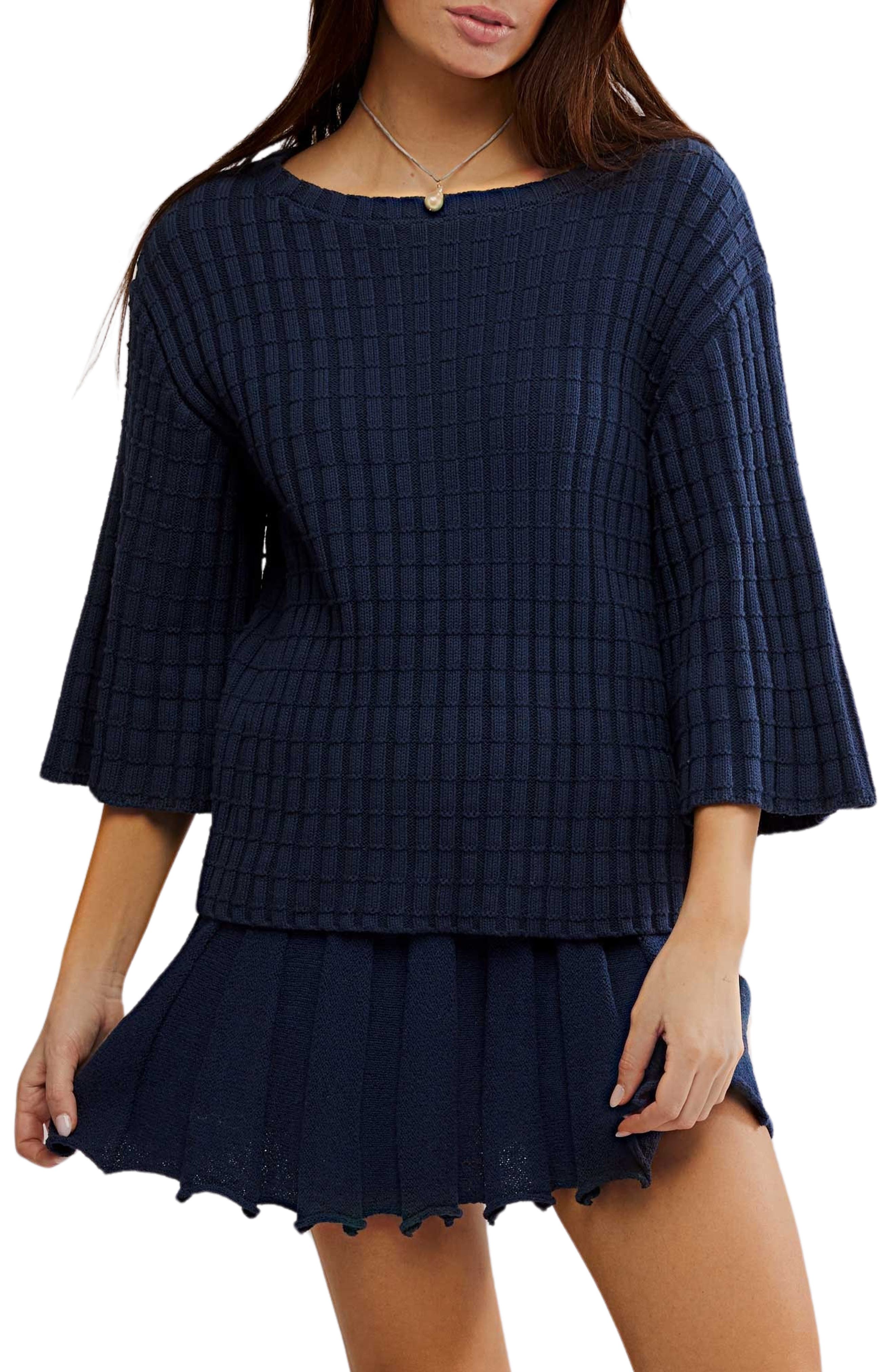 Free People Kenzie Sweater & Skirt Set