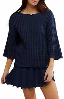 Free People Kenzie Sweater & Skirt Set