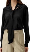 Lilysilk Women's Silk Bowtie Blouse