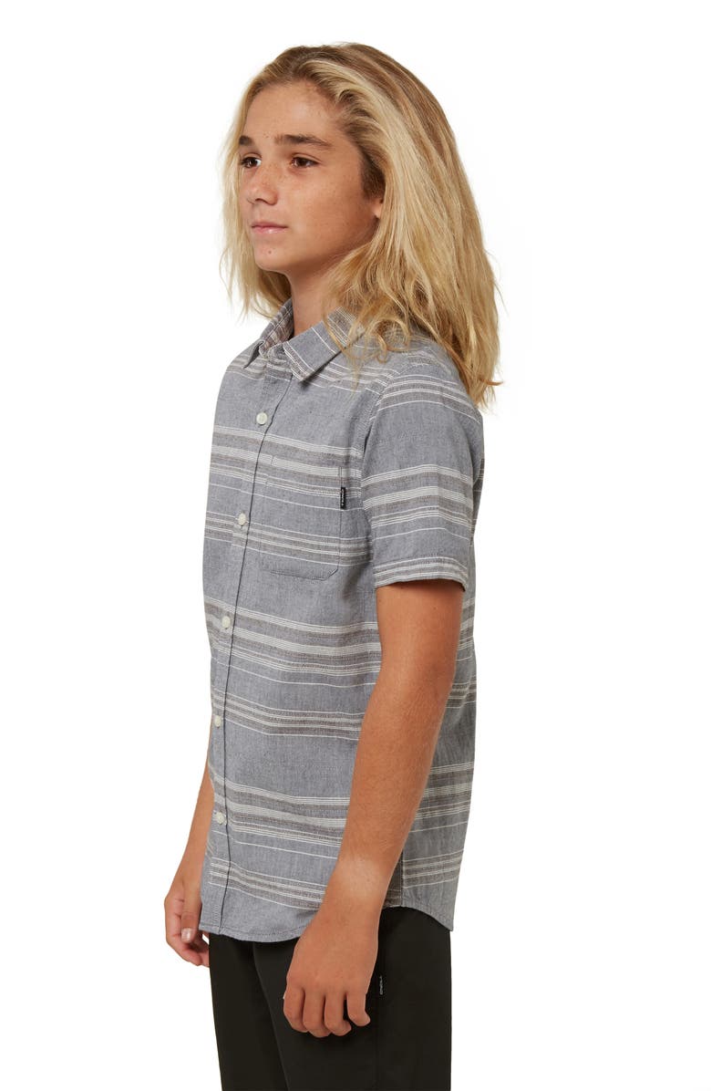 O'Neill Rivera Stripe Button-Down Shirt, Alternate, color,