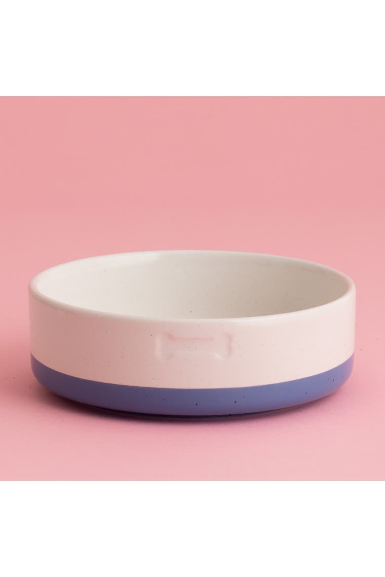 Speckle Dip Dog Bowl, 5.9 Inch, 15.2 ounces, Food & Water Dish, Alternate, color, Multicolored