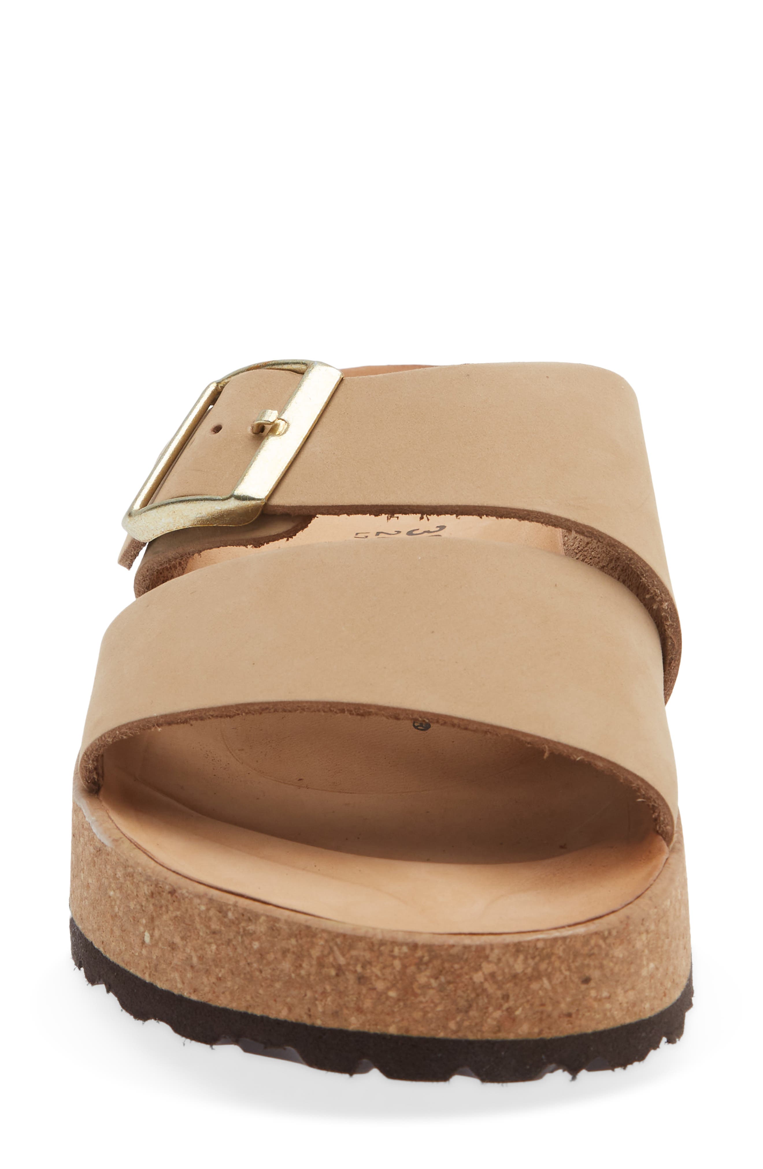 Papillio by Birkenstock Almina Platform Sandal, Alternate, color, SANDCASTLE NUBUCK
