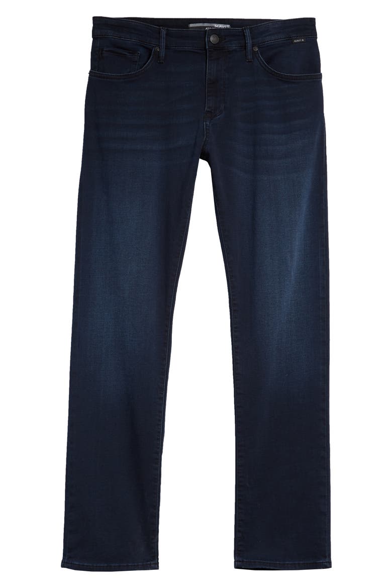 Zach Straight Fit Jeans, Alternate, color, BLUE BLACK ATHLETIC