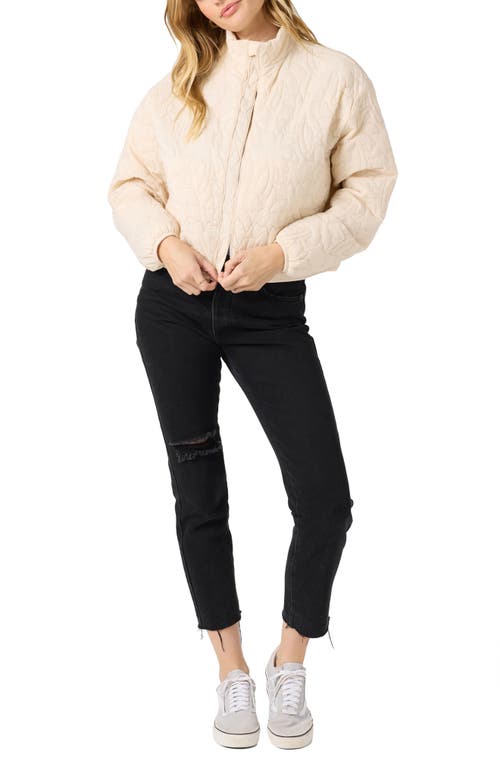 O'neill Pippin Water Repellent Quilted Jacket In Neutral