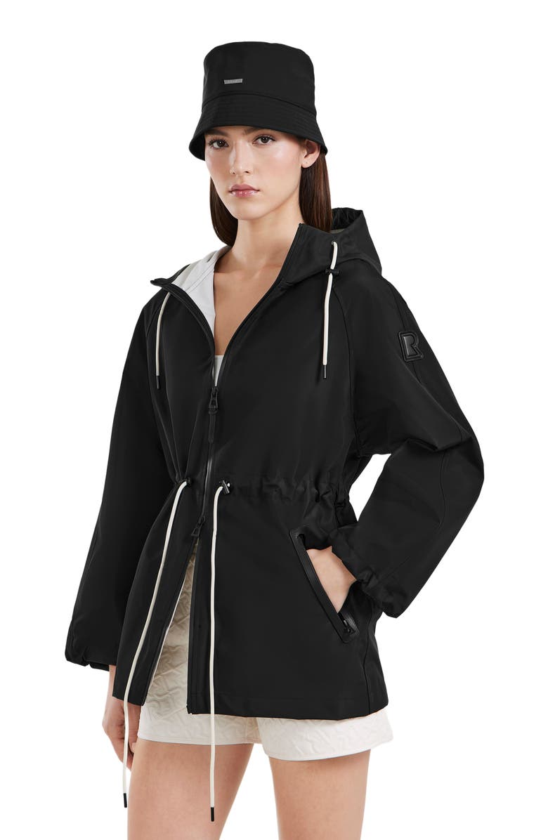 Rudsak SOPHIE WOMEN'S SHORT HOODED RAIN TRENCH, Main, color, 