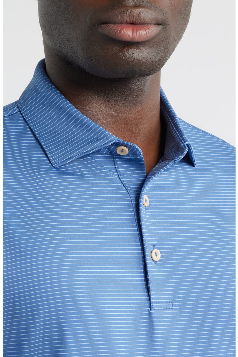 Highlands Performance Jersey Polo, Alternate, color, WINDSOR BLUE