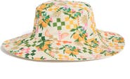 BCBG Reversible Wide Brim Bucket Hat