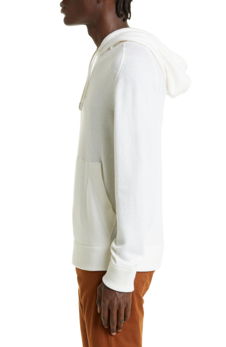 ZEGNA Oasi Cashmere Hoodie, Alternate, color, White