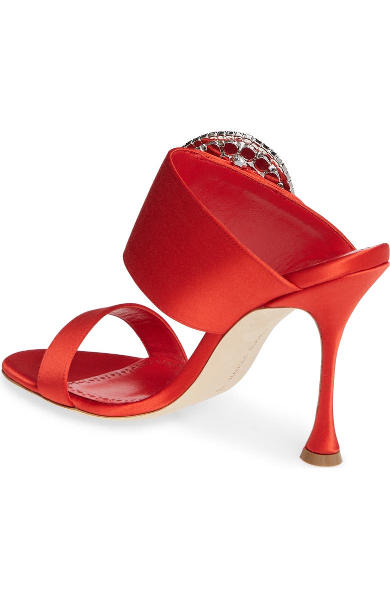 Manolo Blahnik Fibiona Crystal Embellished Mule, Alternate, color,