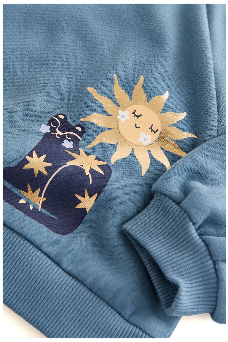 Kids' Graphic Sweatshirt, Alternate, color, BLUE