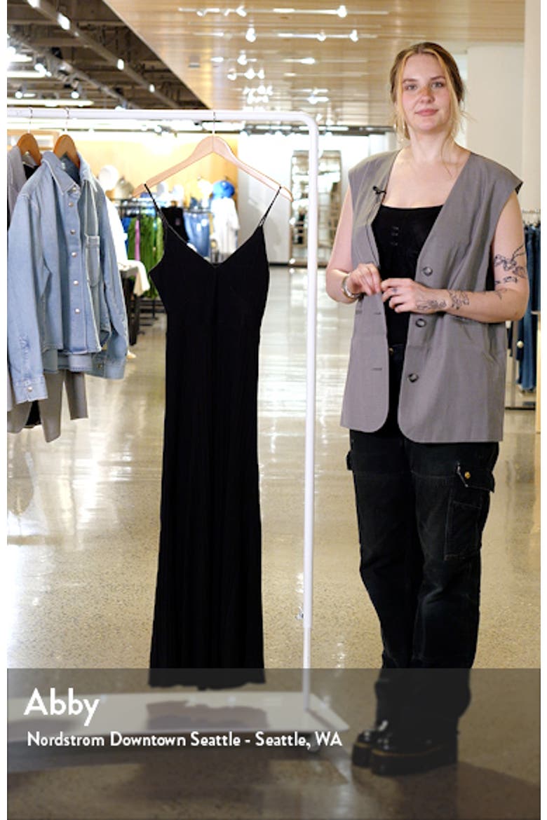 Melanie Rib Midi Dress video