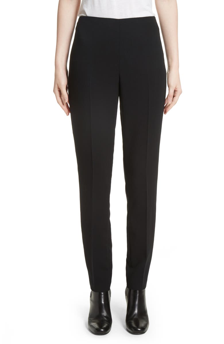 Akris Melissa Wool Blend Pants, Main, color, 