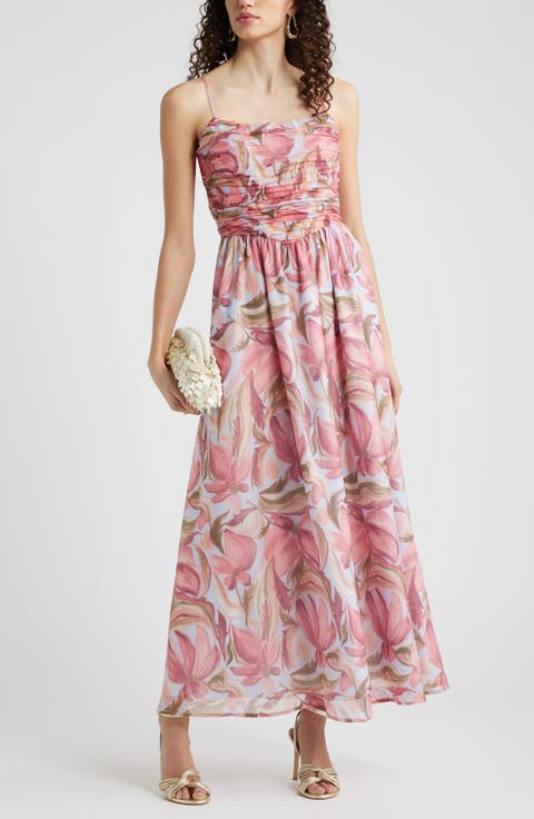 Floral Organza Party Dress
