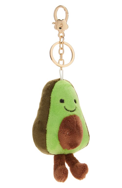 Capelli New York Kids' Cute Avocado Plush Key Chain In Multi