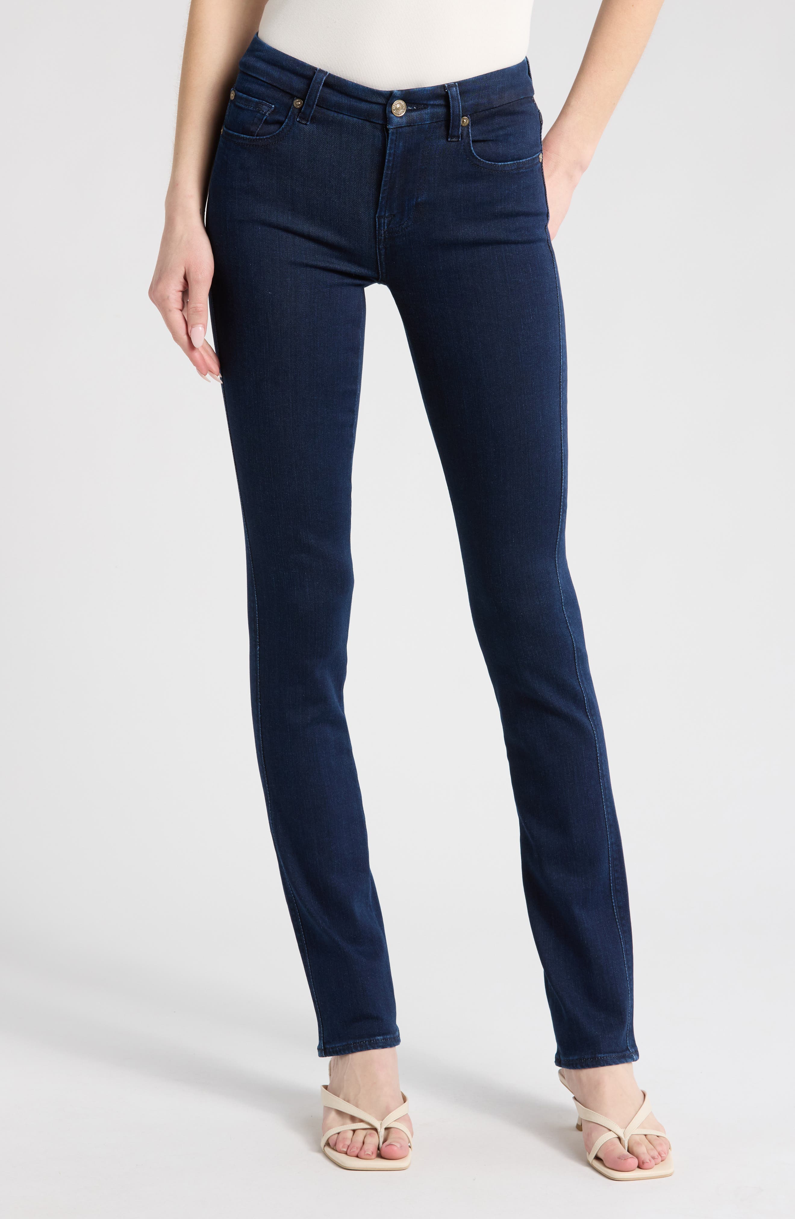 7 For All Mankind Kimmie Straight Leg Jeans