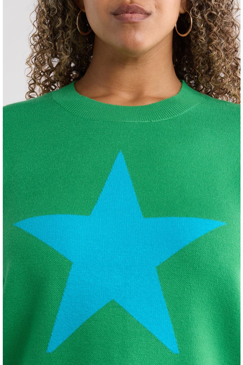 Tavi Star Pullover Sweater, Alternate, color, KELLY-MULTI