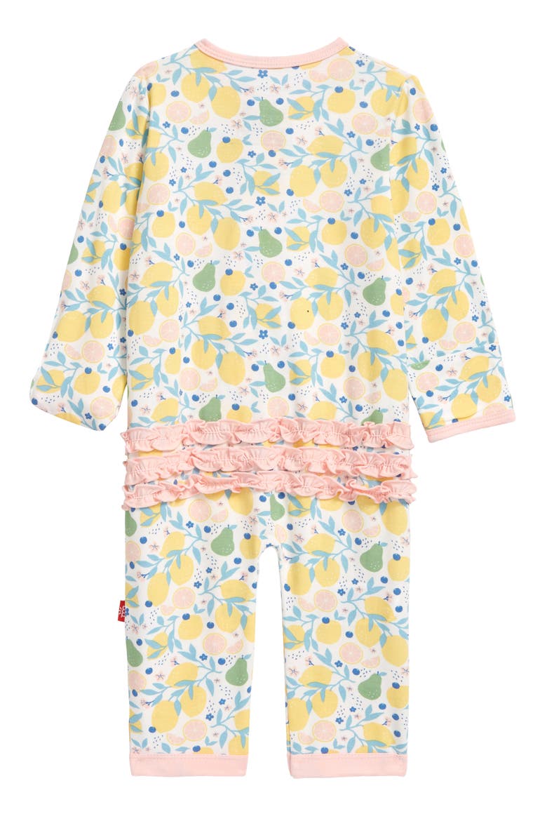 Citrus Bloom Romper, Alternate, color, PINK