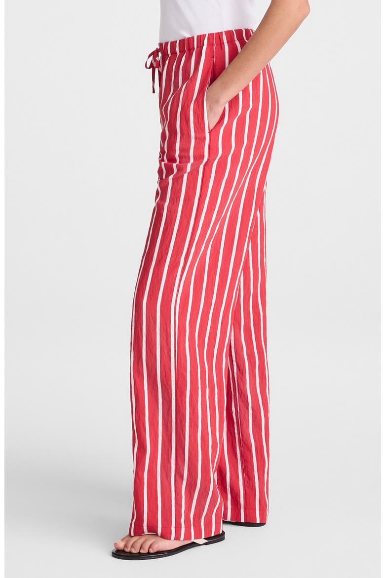 Stripe Pull-On Pants, Alternate, color, VARSITY RED