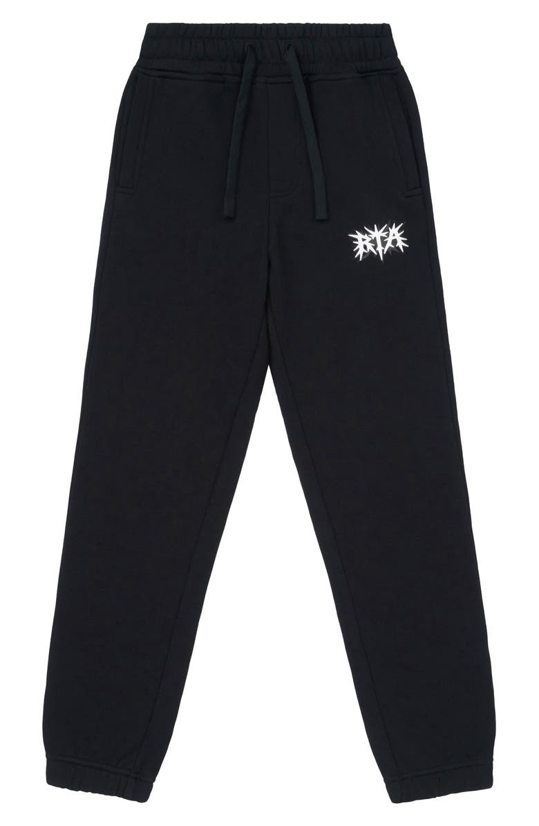RtA Kids' Ewan Cotton Sweatpants, Main, color, Black Spike Rta