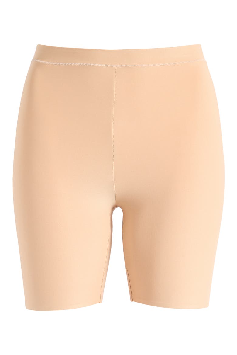 DreamSeam Long Boyshorts, Alternate, color, LATTE