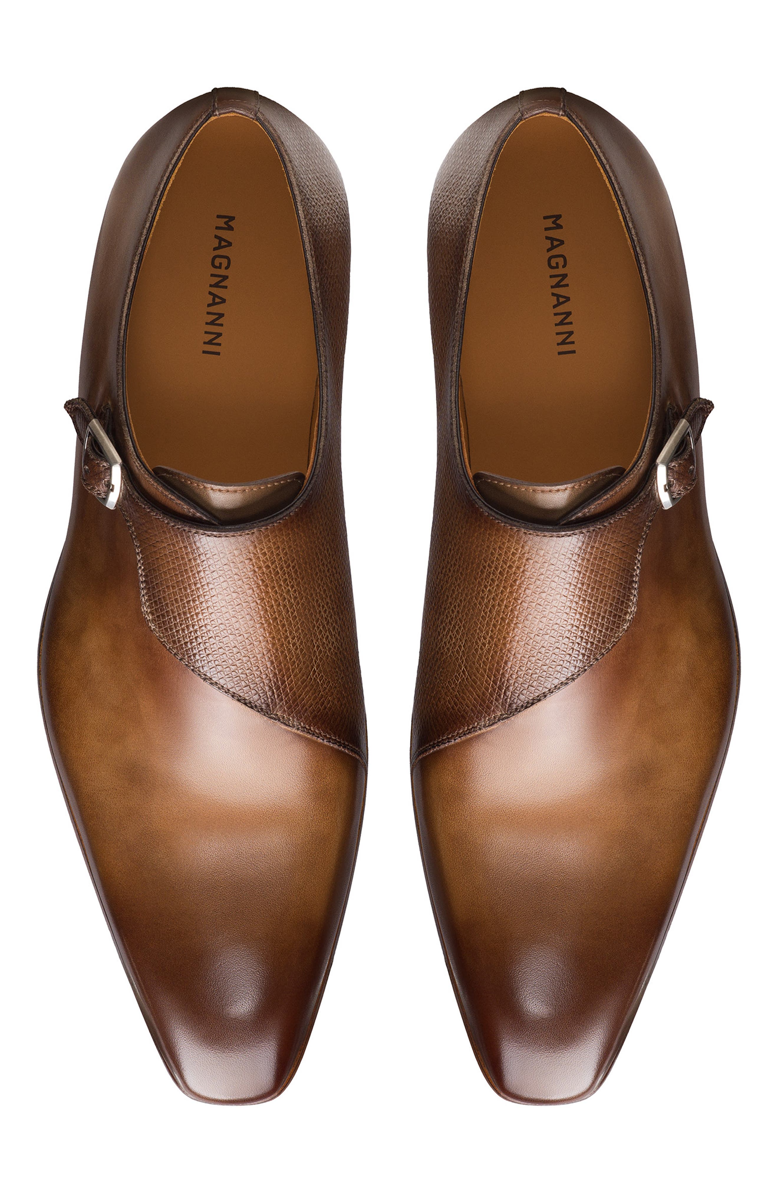 Magnanni Delphi Monk Strap Shoe, Alternate, color, 