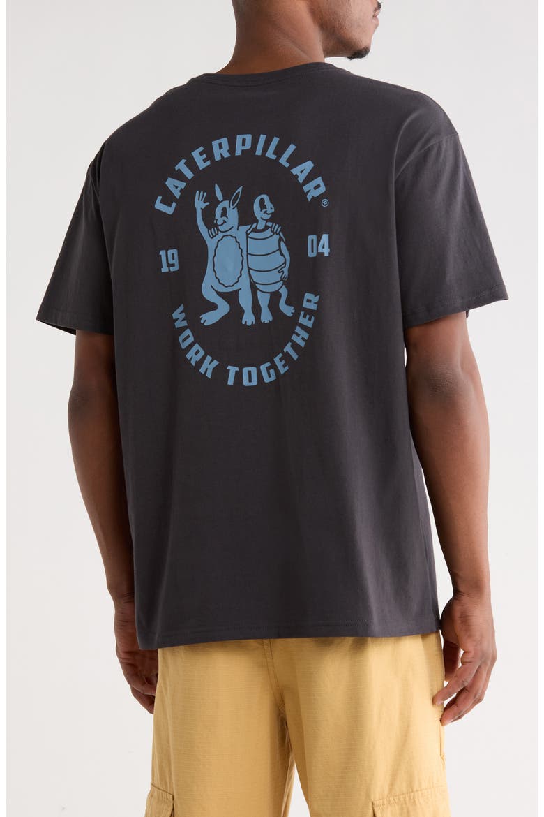 Relaxed Work Together Cotton Graphic T-Shirt, Alternate, color, WASHED BLACK