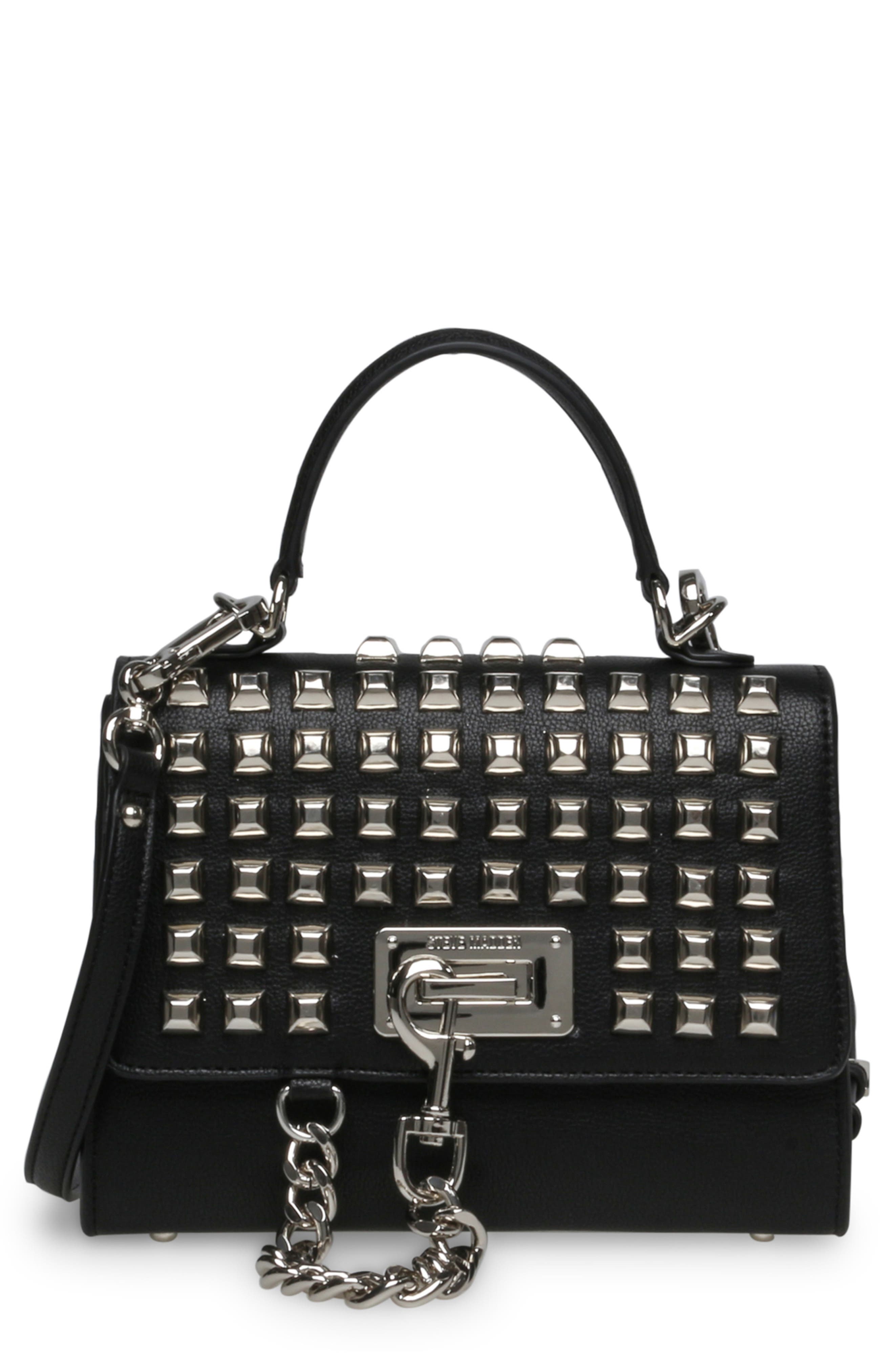 Steve Madden Duo Faux Leather Top Handle Crossbody Bag, Main, color, 