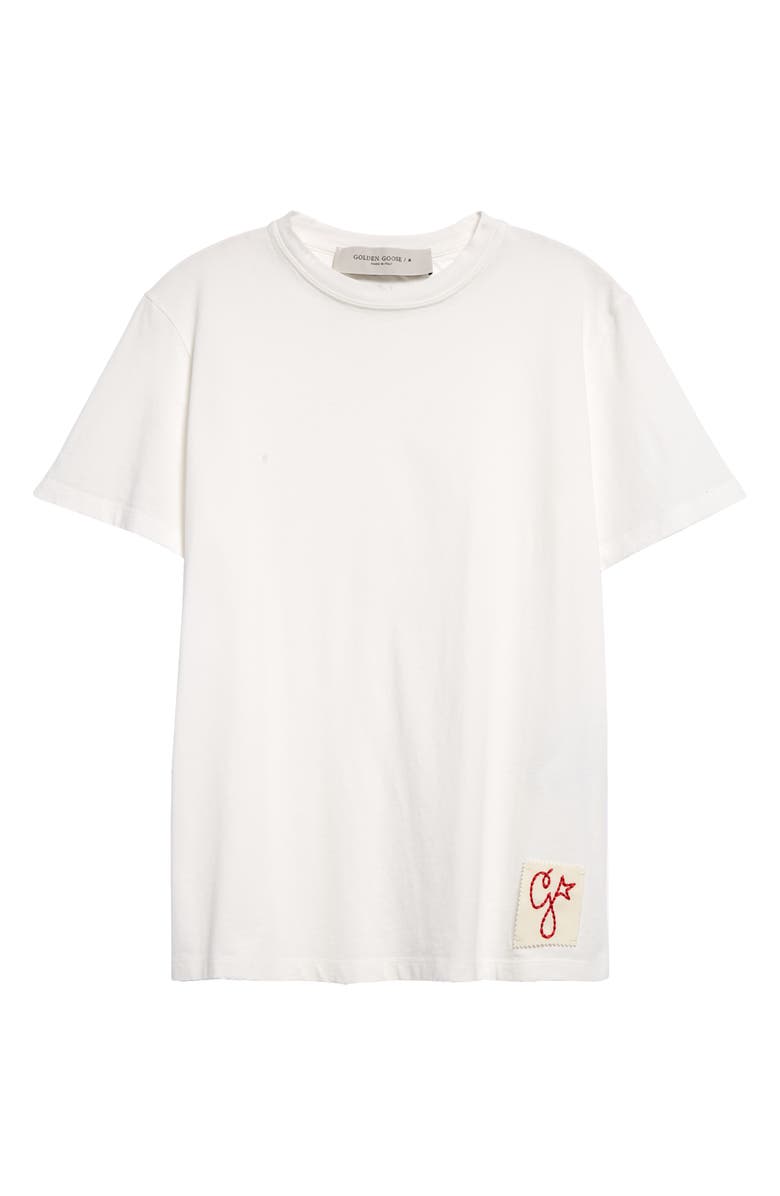 Golden Goose Logo Patch T-Shirt, Alternate, color,