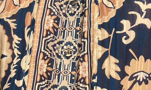 Ramy Brook Rebeca Mixed Print Cotton Blend Top In Multi