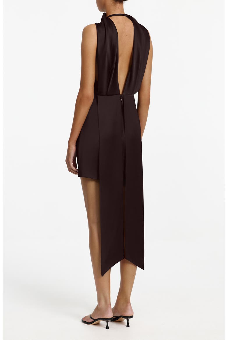 Luka Minidress, Alternate, color, CHOCOLATE