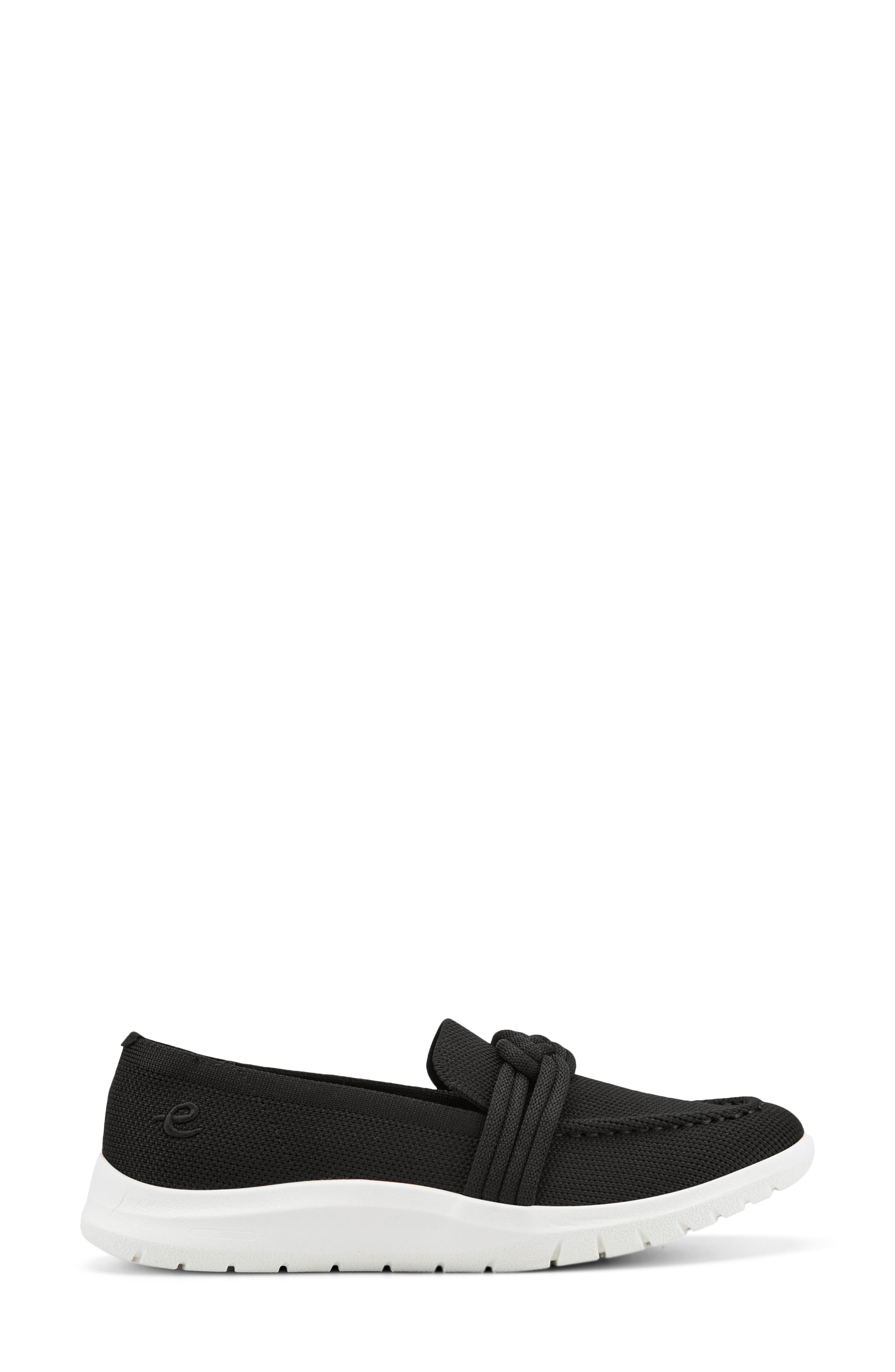 Easy Spirit Rayna Knit Loafer, Alternate, color, Black