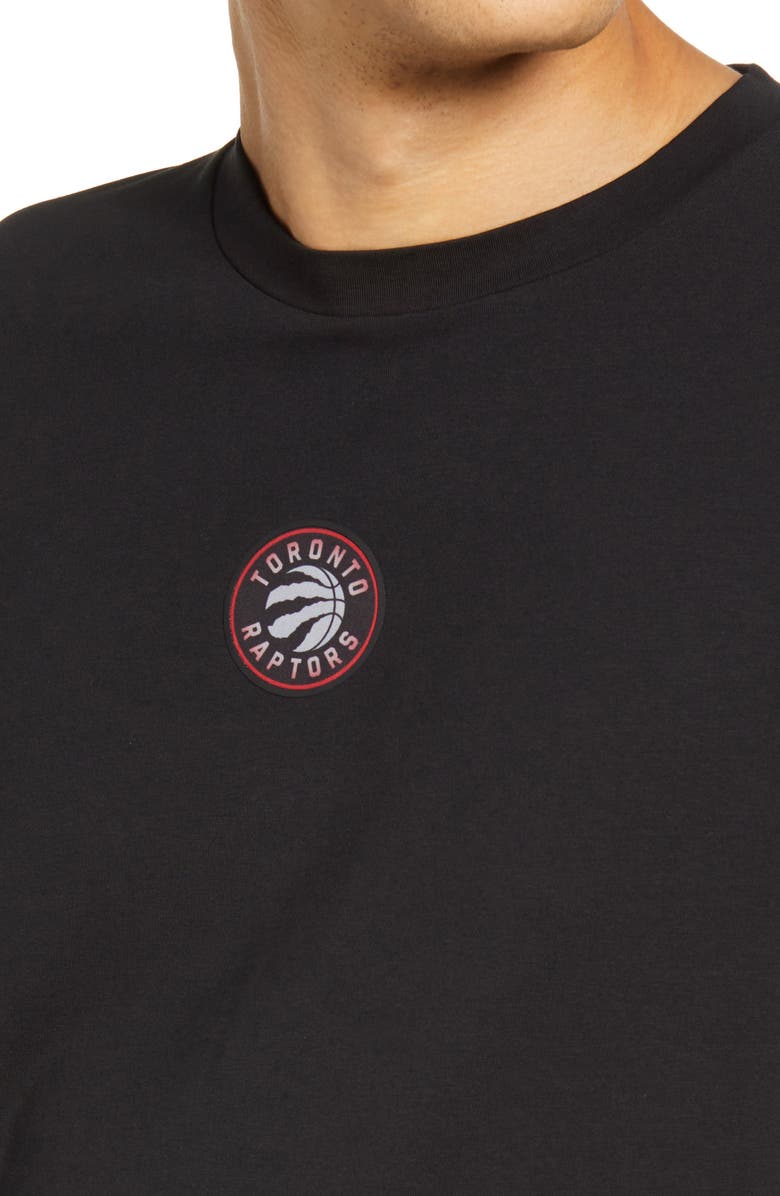 BOSS x NBA Threesixty Toronto Raptors Long Sleeve Logo Graphic Tee, Alternate, color, 